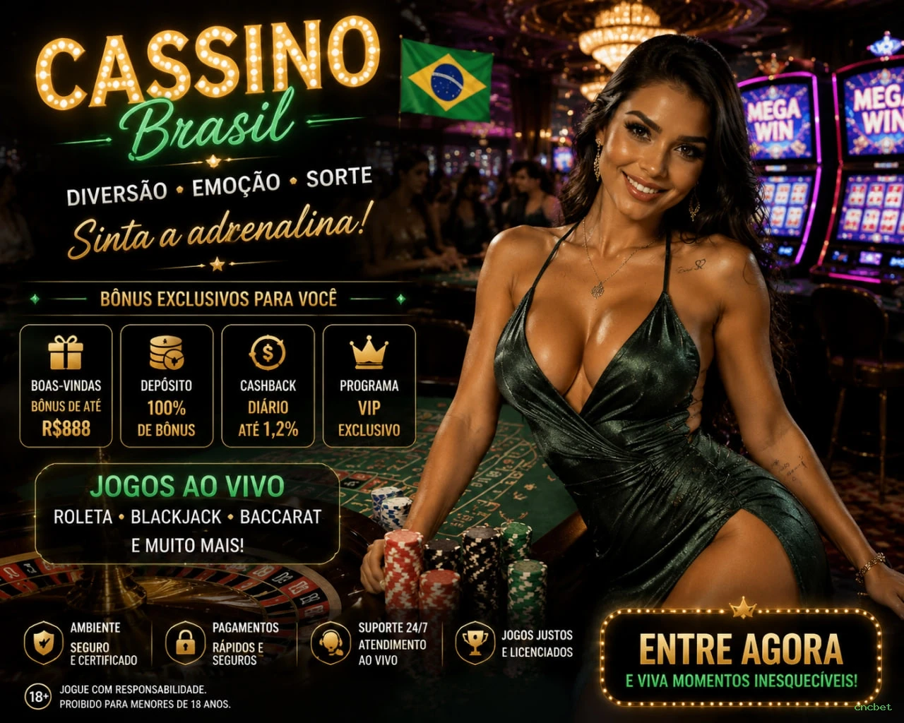 Imagem promocional dos ganhos da cncbet